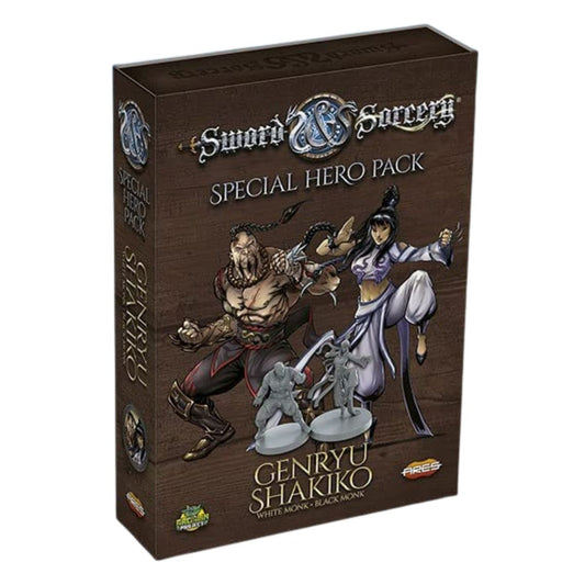 Sword and Sorcery Ancient Chronicles White/Black Monk (Genryu/Shakiko) Hero Pack
