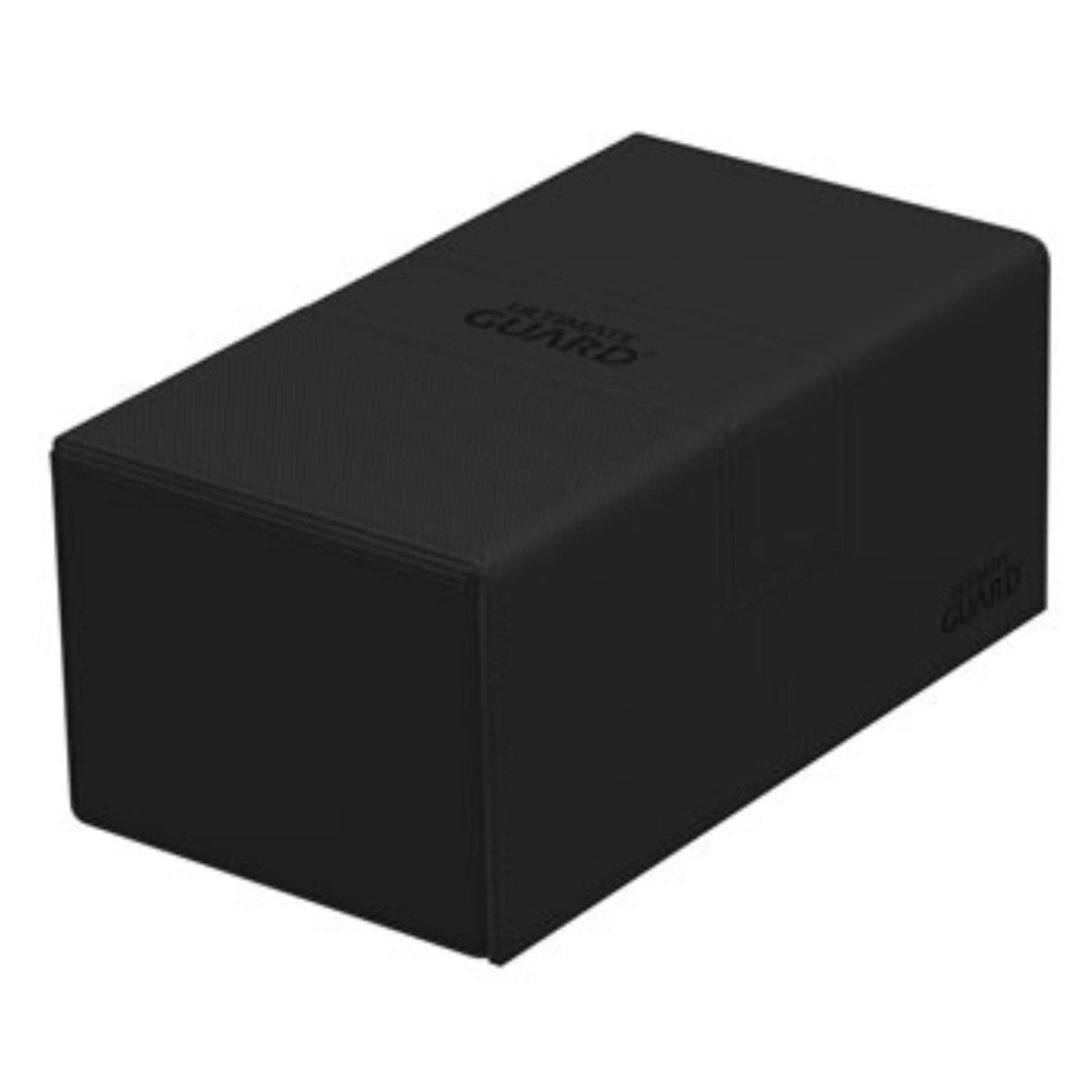 Ultimate Guard Twin Flip n Tray 200+ XenoSkin Monocolor Black Deck Box