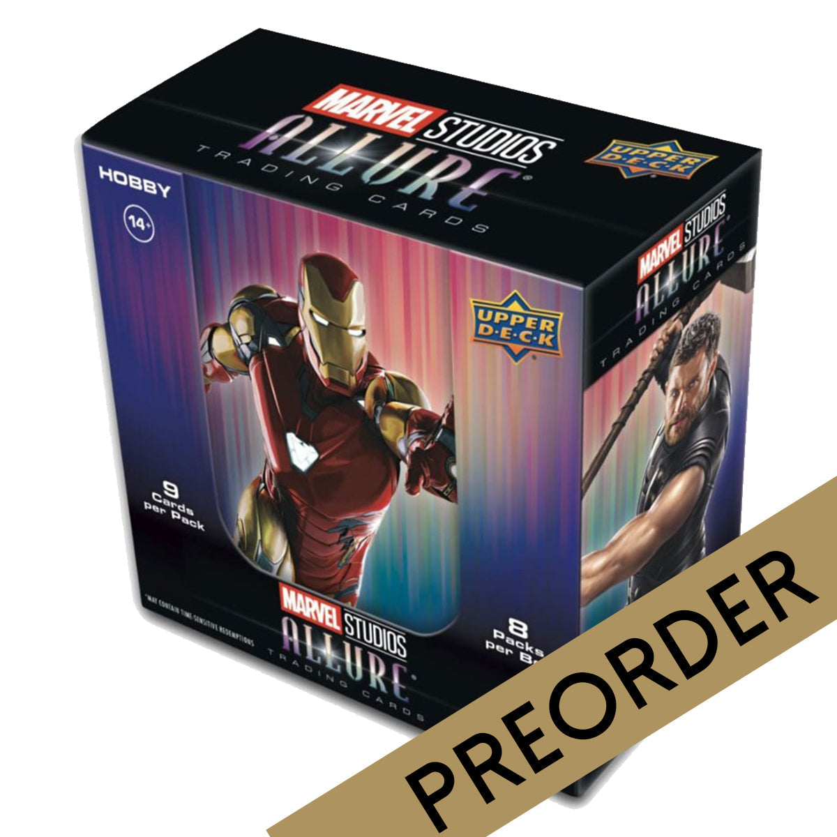 Upper Deck Marvel Comics Allure Trading Cards Booster Box
