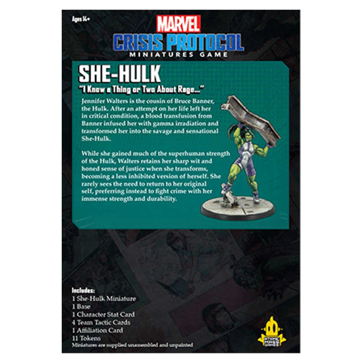 Marvel Crisis Protocol Miniatures Game She-Hulk