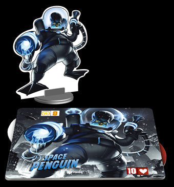 King of Tokyo Dark Space Penguin Monster
