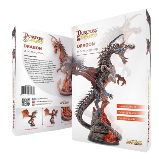 Dungeons & Lasers Miniatures: Dragon of Schmargonrog