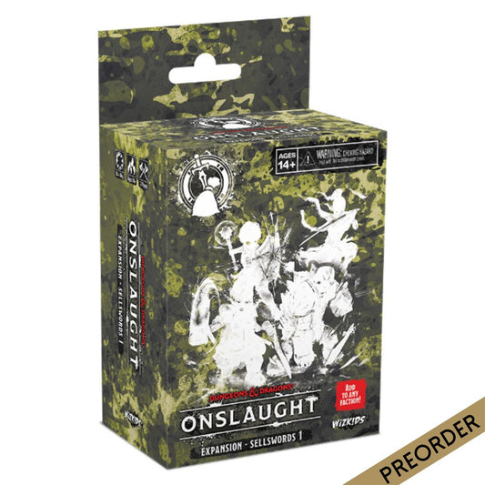 Dungeons & Dragons Onslaught Sellswords 1 Expansion