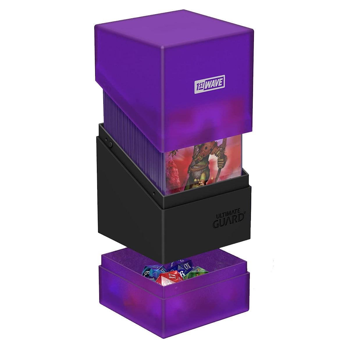Ultimate Guard Boulder n Tray 100+ Purple Deck Box
