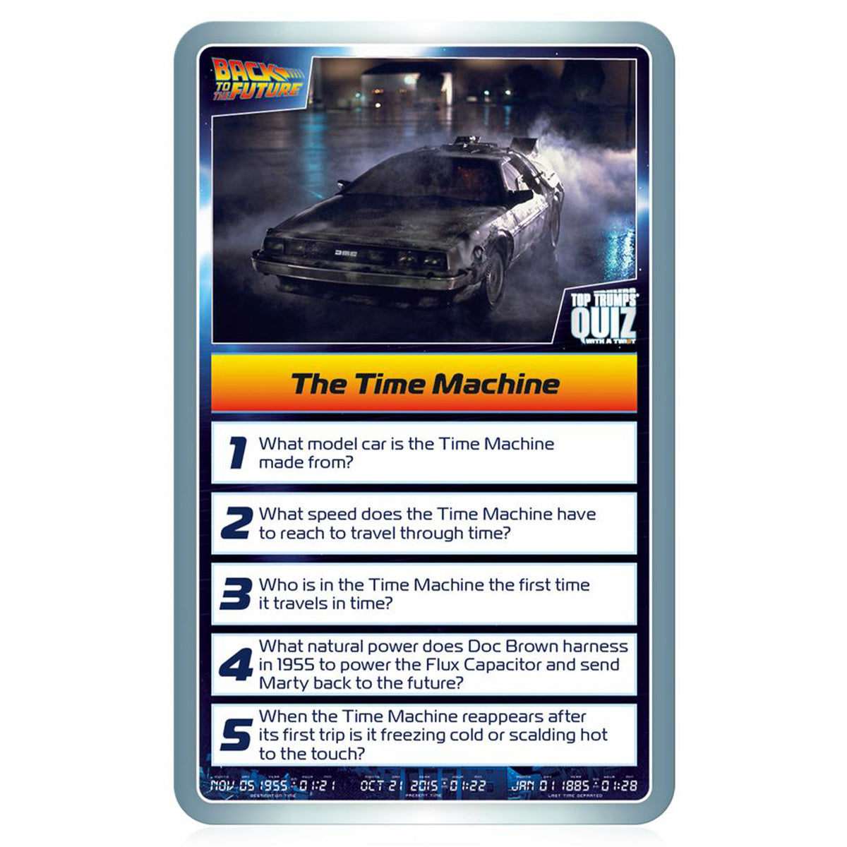Top Trumps Quiz: Back To The Future