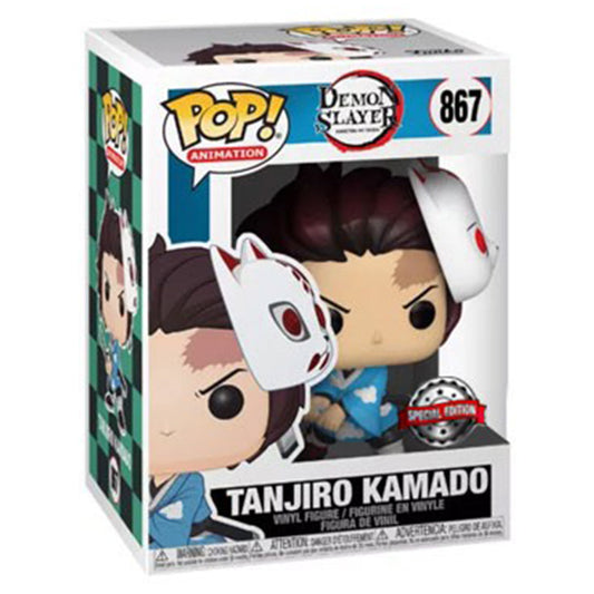Demon Slayer Tanjiro with Mask Pop Vinyl RS