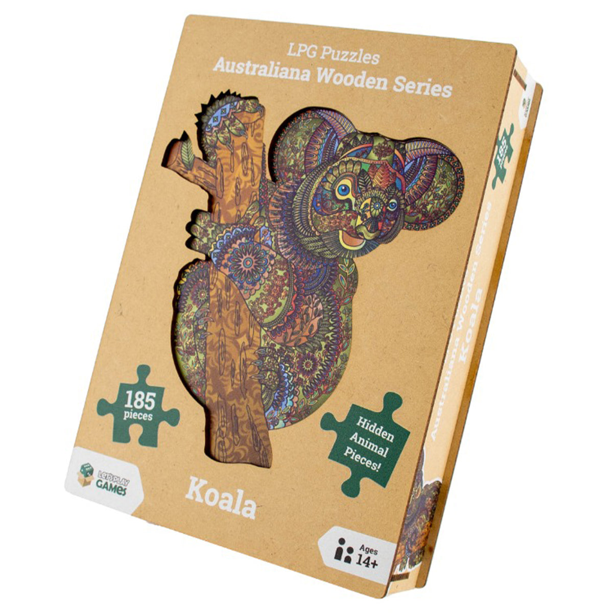 LPG Wooden Puzzle Australiana Series 01 - Koala
