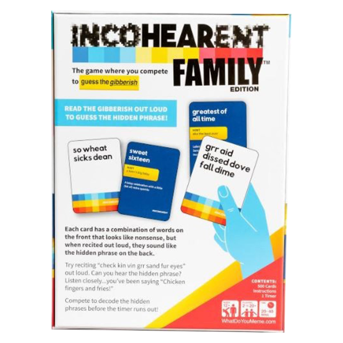 Incohearent Family Edition