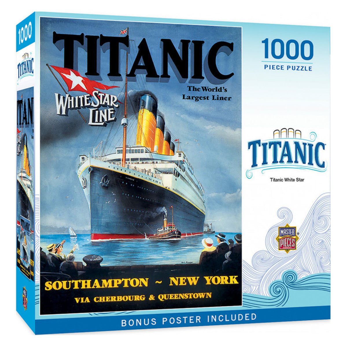 Masterpieces Puzzle Titanic Titanic White Star Line Puzzle 1000 pieces