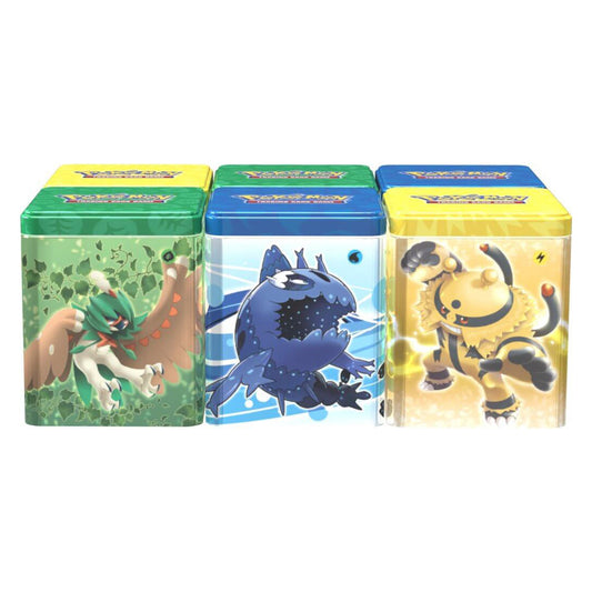 POKEMON Stacking Tins (Set of 3)