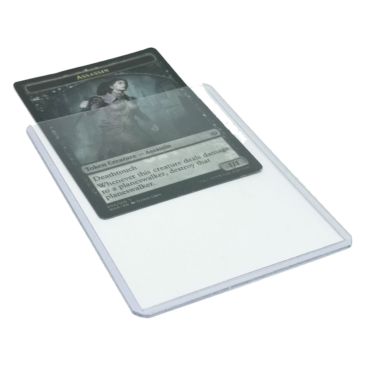 Top Loaded Card Protector 3x4 35pt