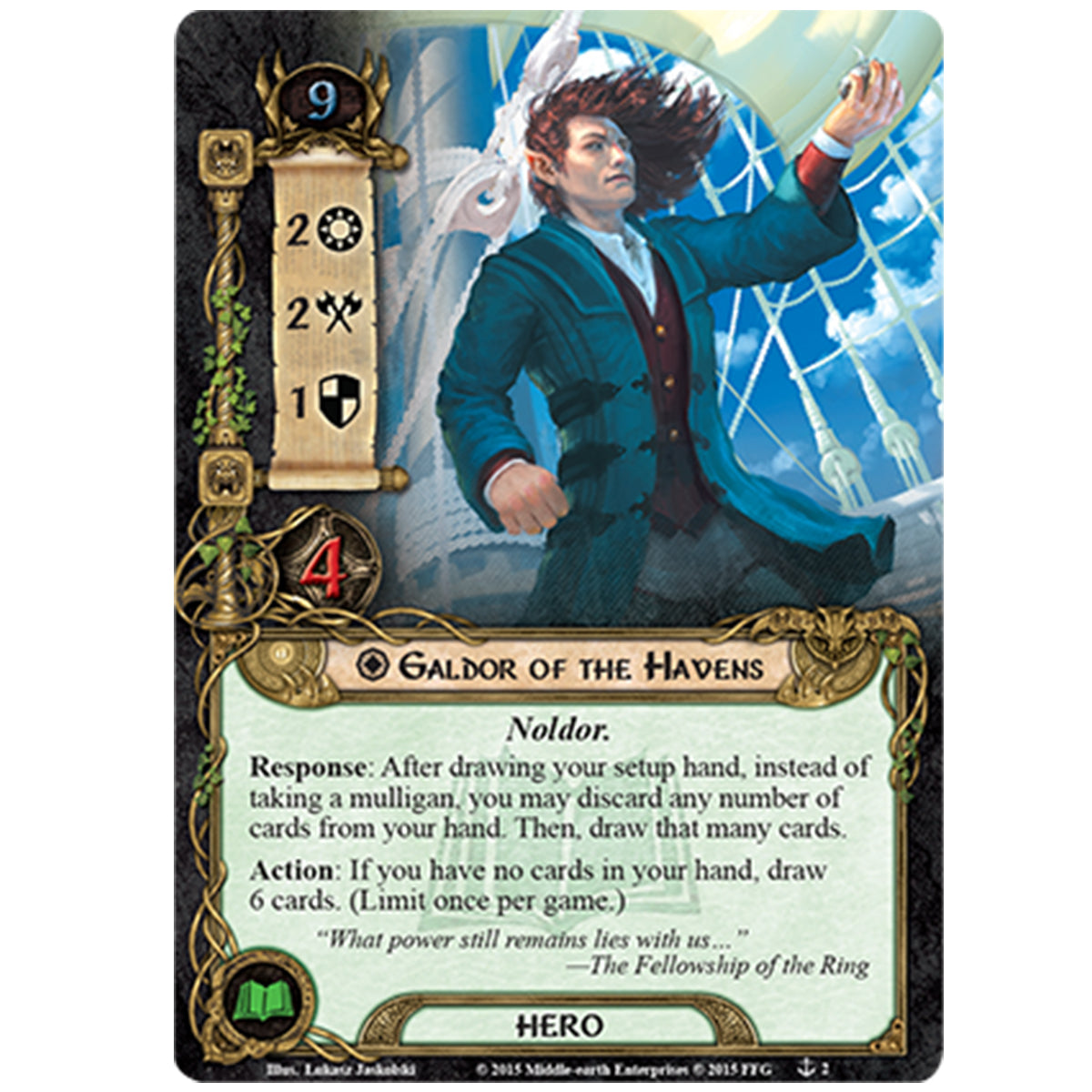 The Lord of the Rings LCG The Grey Havens Expansion