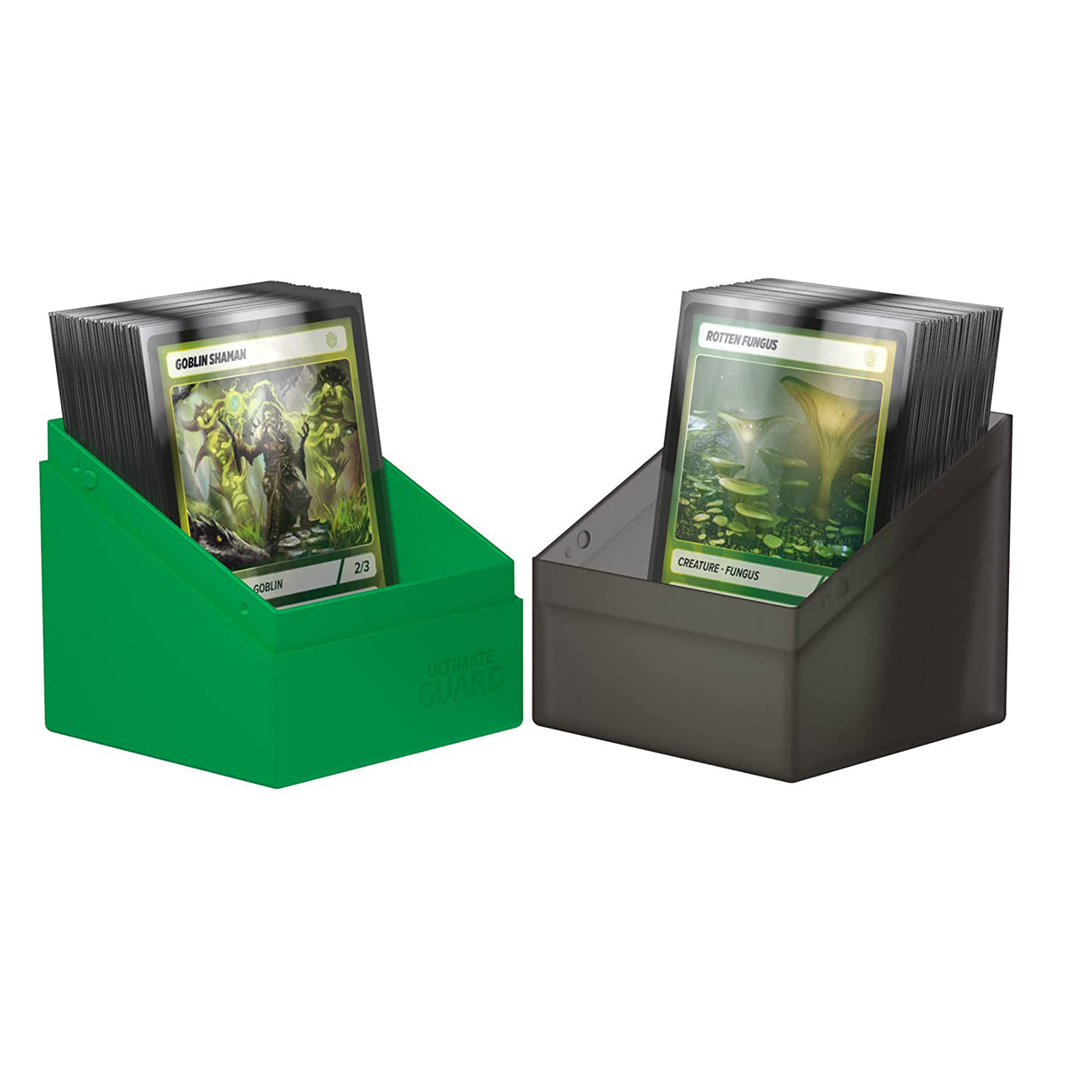 Ultimate Guard Synergy Boulder 100+ Black/Green Deck Box