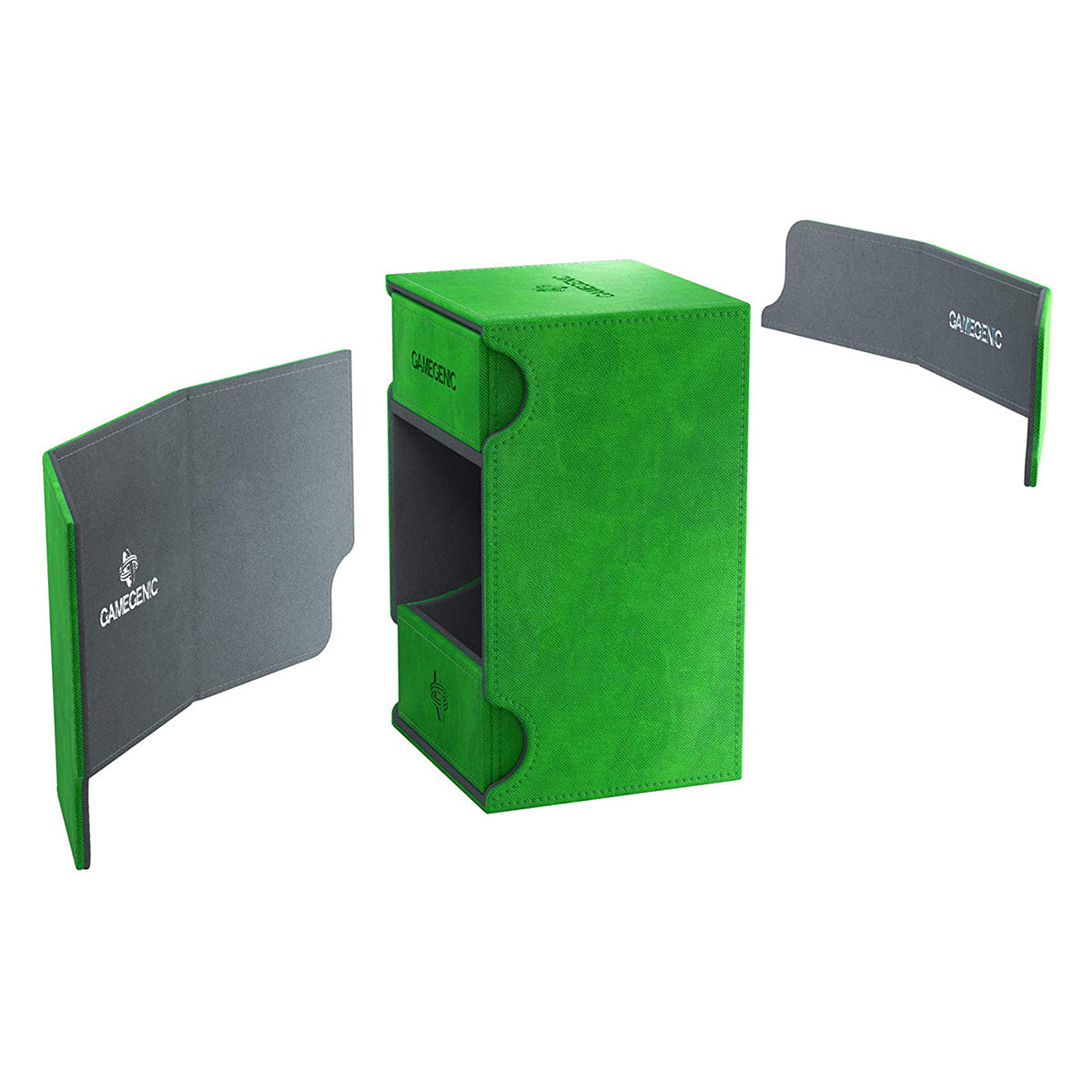 Gamegenic Watchtower 100+ Convertible Green Deck Box