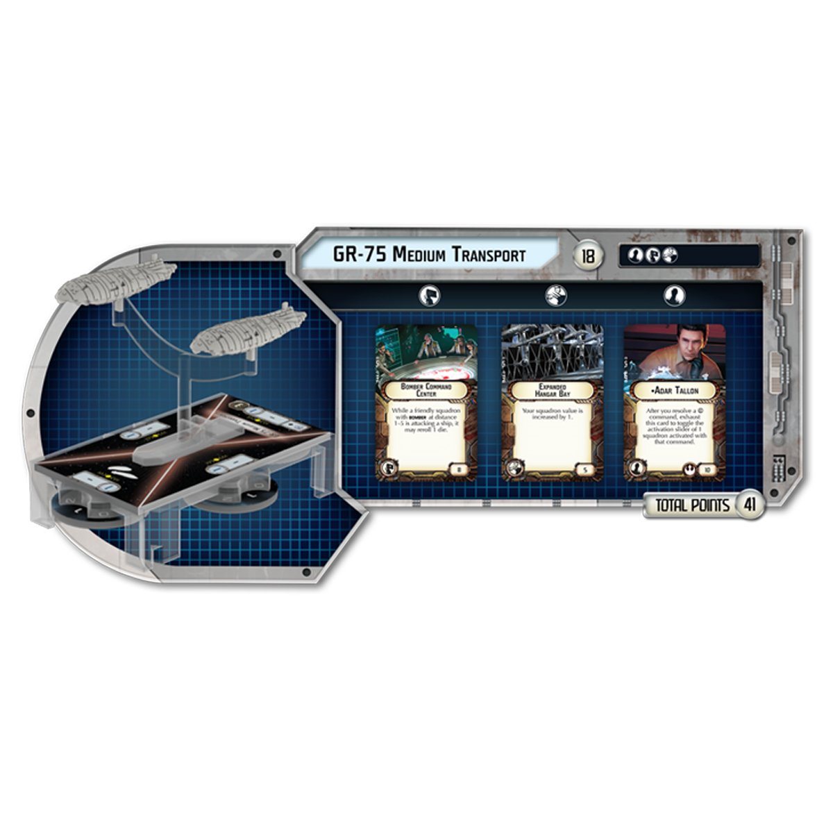 Star Wars Armada Rebel Transports Pack