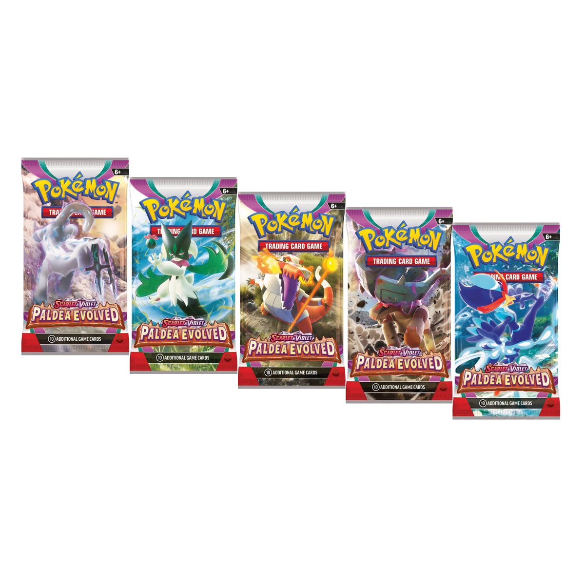 Scarlet & Violet 2 Paldea Evolved Single Booster POKEMON TCG