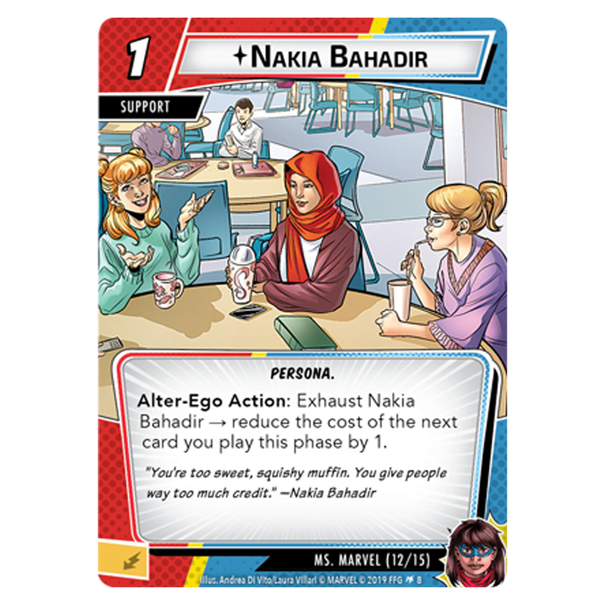 Marvel Champions LCG Ms Marvel Hero Pack