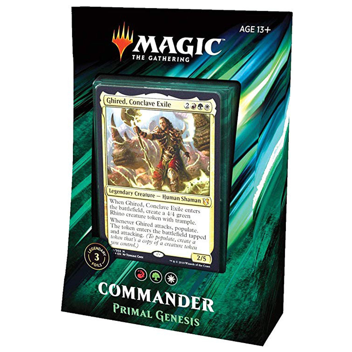 Magic Commander 2019 (set of 4) MTG