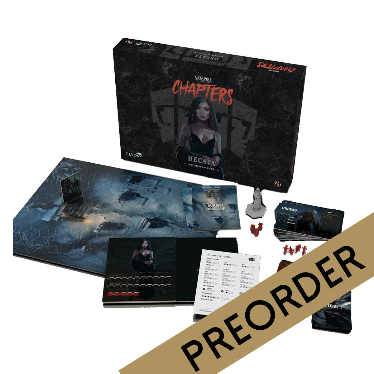 Vampire the Masquerade Chapters Hecata Expansion