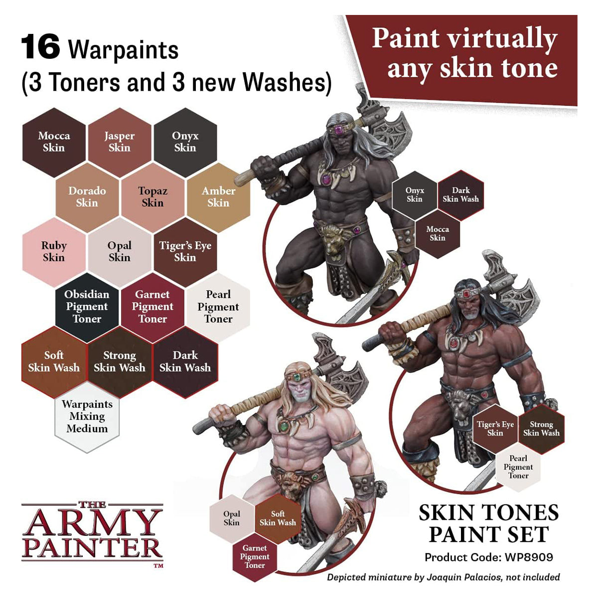 Army Painter Paint Set - Skin Tones Sets