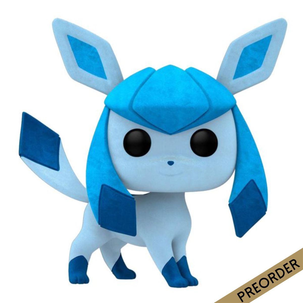 Pokemon - Glaceon Flocked Pop! Vinyl