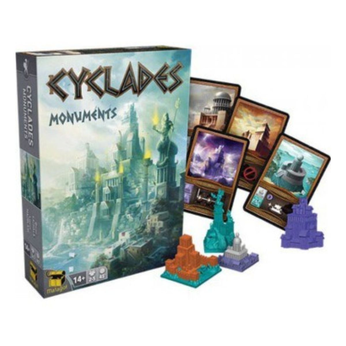 Cyclades Monuments Expansion - Board Game