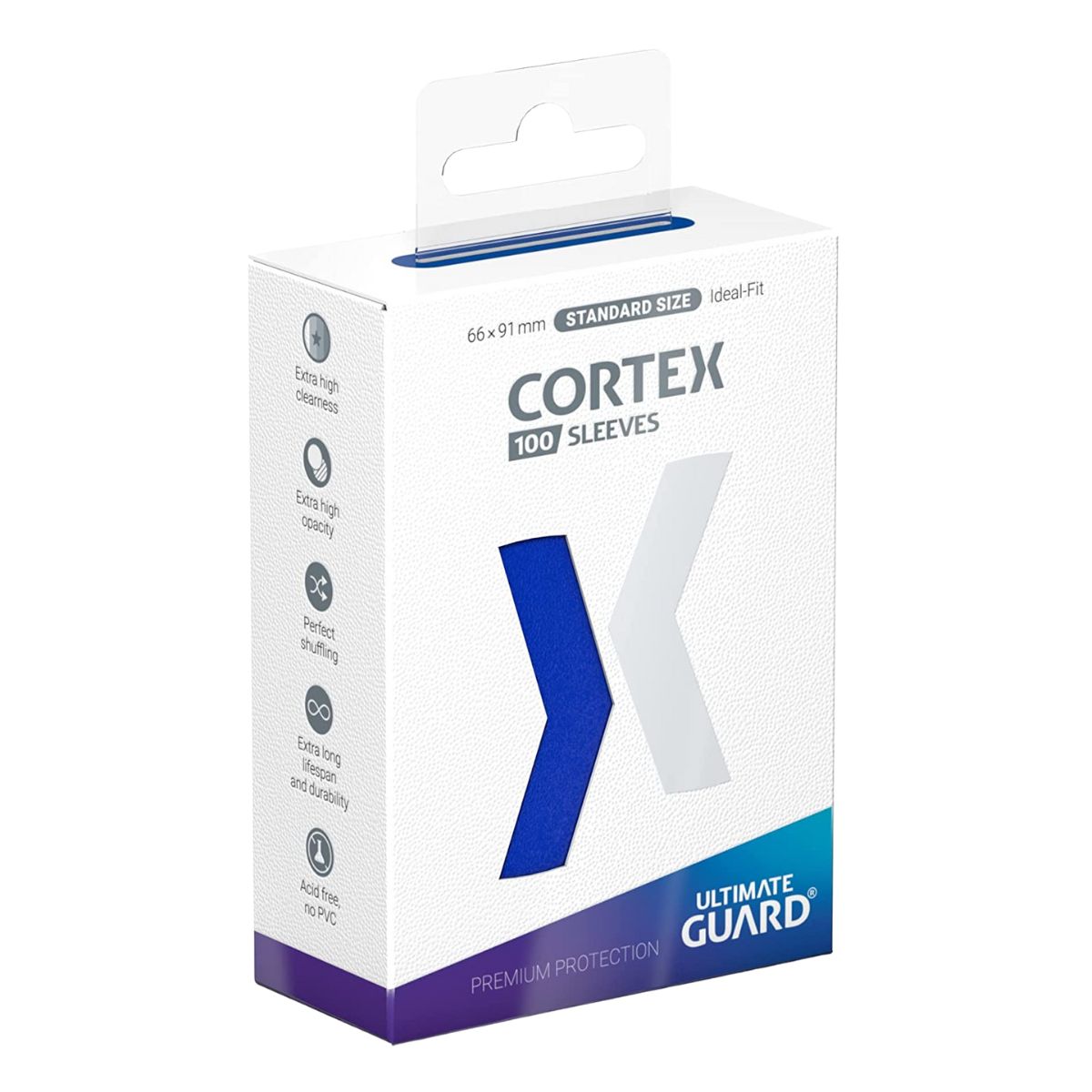 Ultimate Guard Cortex Sleeves Standard Size Blue 100ct