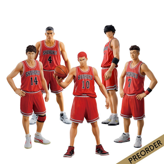 Slam Dunk One and Only Shohoku Starting Member Set (re-run)