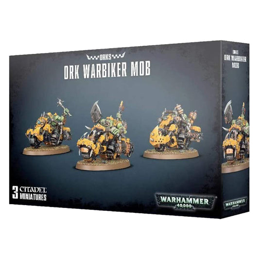 Warhammer 40K Orks Warbiker Mob