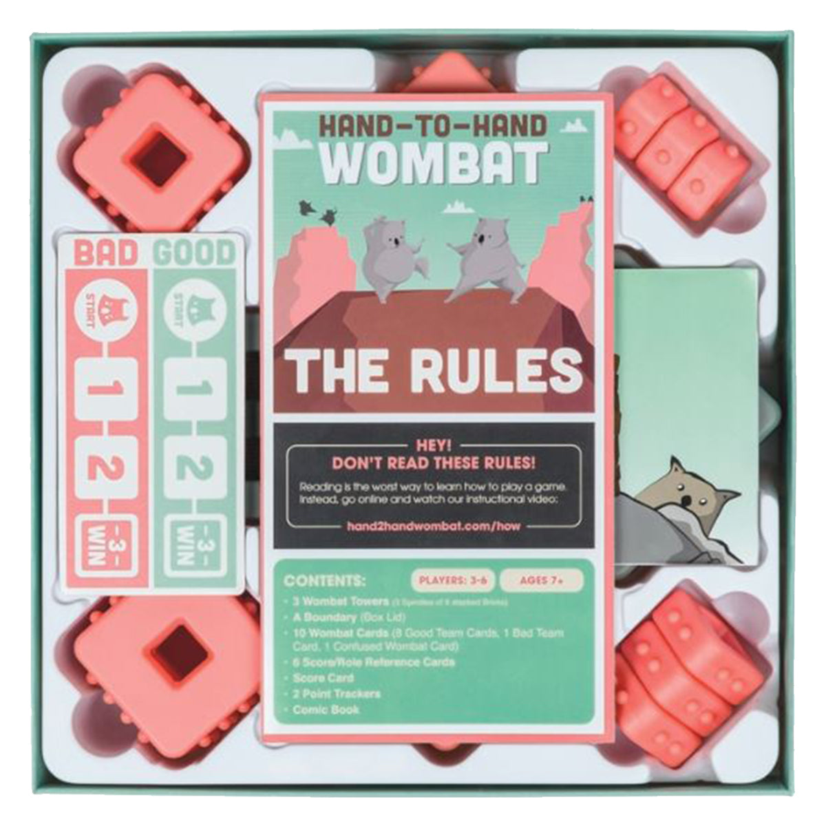Hand to Hand Wombat (By Exploding Kittens)