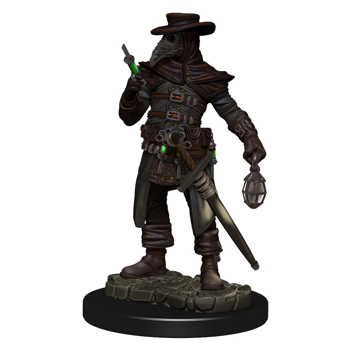 WizKids Deep Cuts Unpainted Miniatures Plague Doctor Cultist