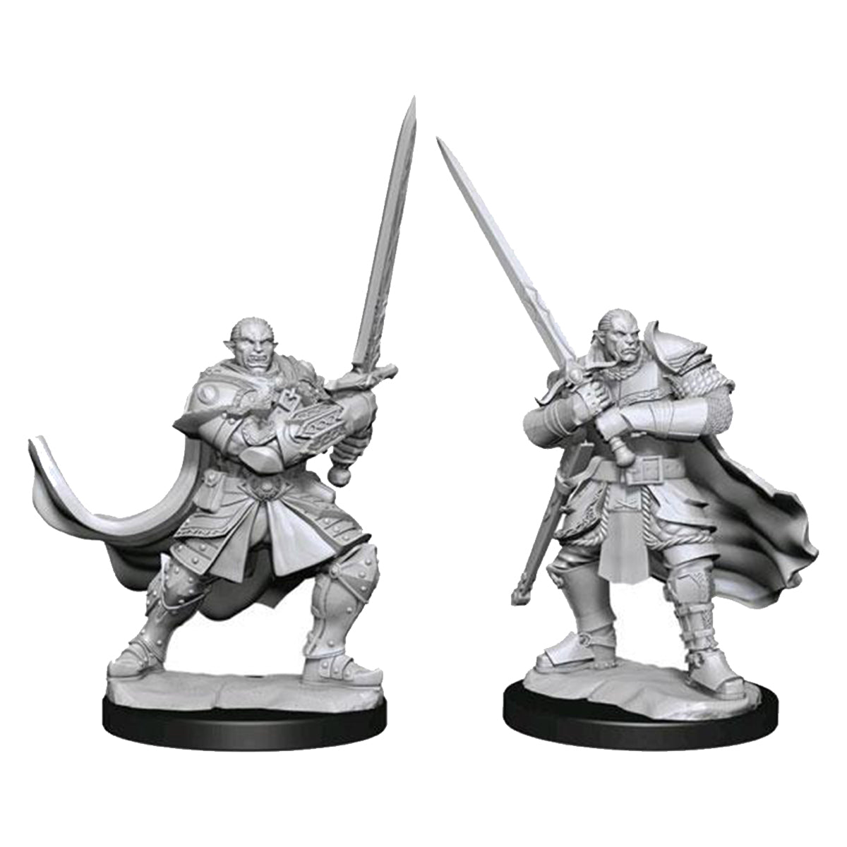 D&D Nolzurs Marvelous Unpainted Miniatures Half Orc Paladin Male