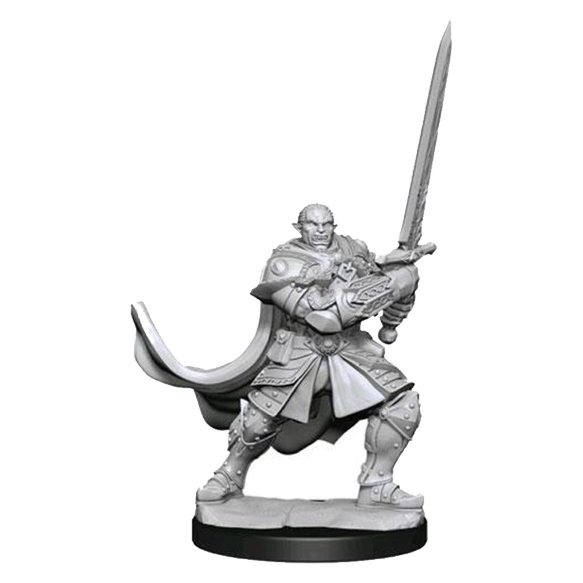 D&D Nolzurs Marvelous Unpainted Miniatures Half Orc Paladin Male