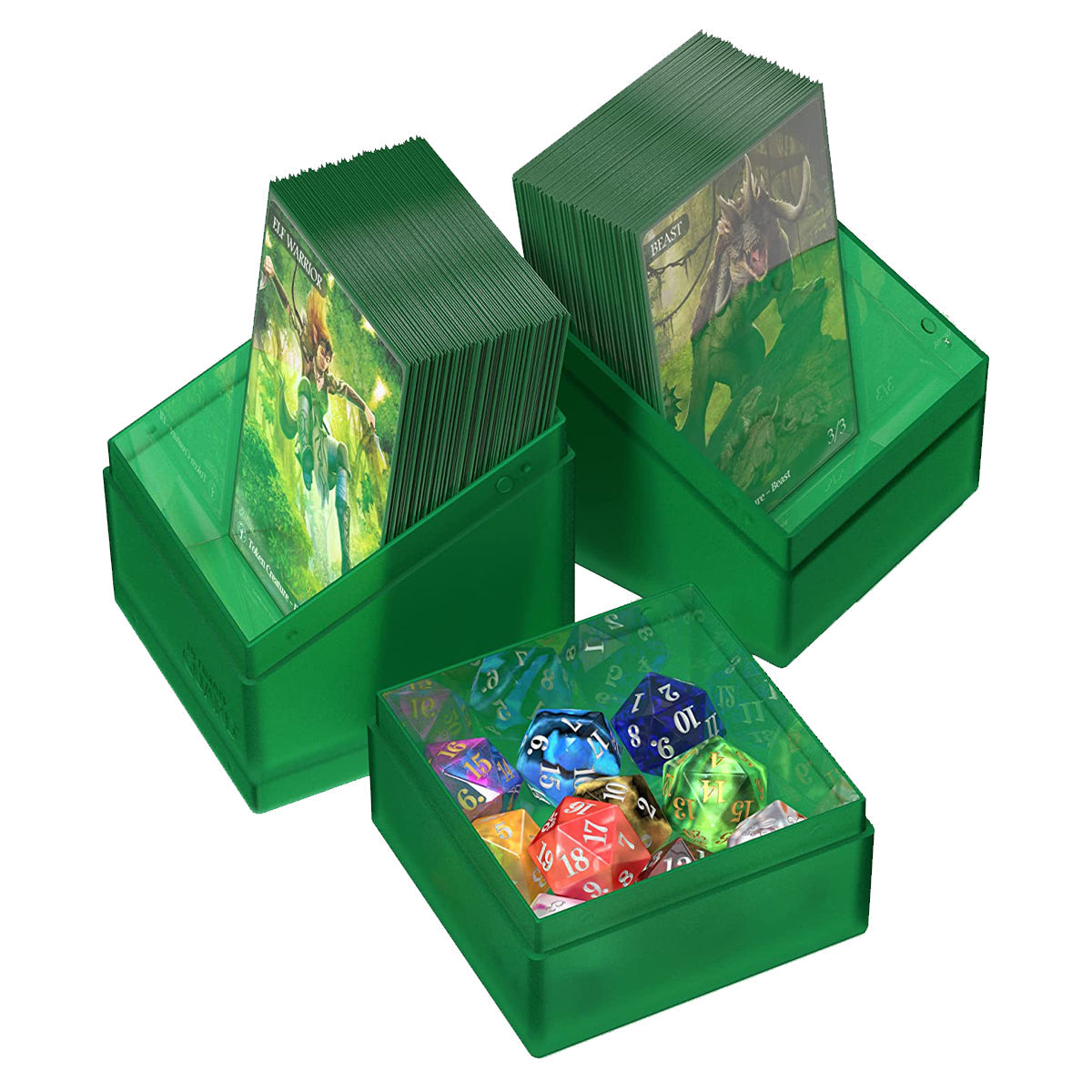 Ultimate Guard Boulder n Tray 100+ Emerald Deck Box