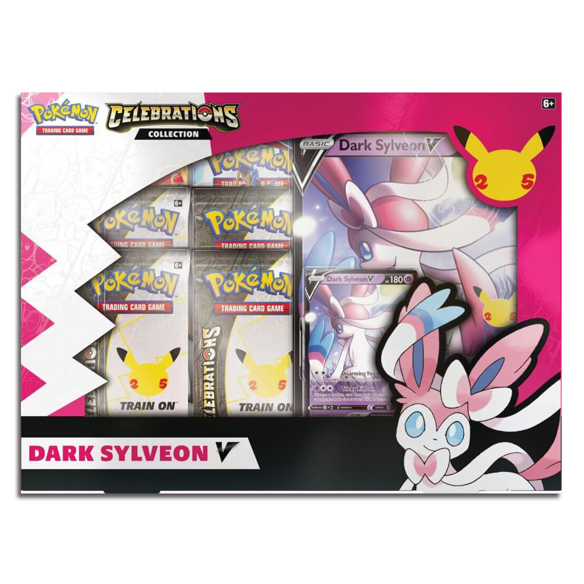 POKEMON  Celebrations Collections V Box Lance's Charizard V and Dark Sylveon V (Pair)