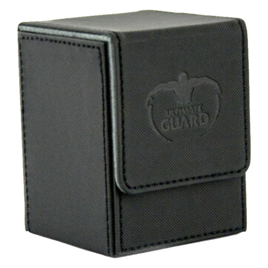 Ultimate Guard Flip Deck Case 100+ Standard Size XenoSkin Black Deck Box