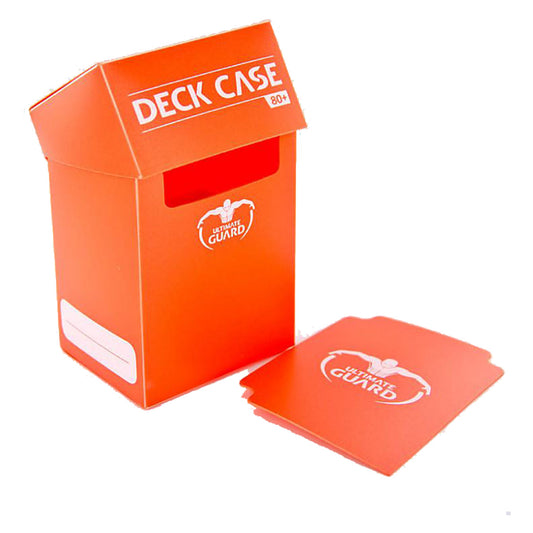 Ultimate Guard Deck Case 80+ Standard Size Orange Deck Box