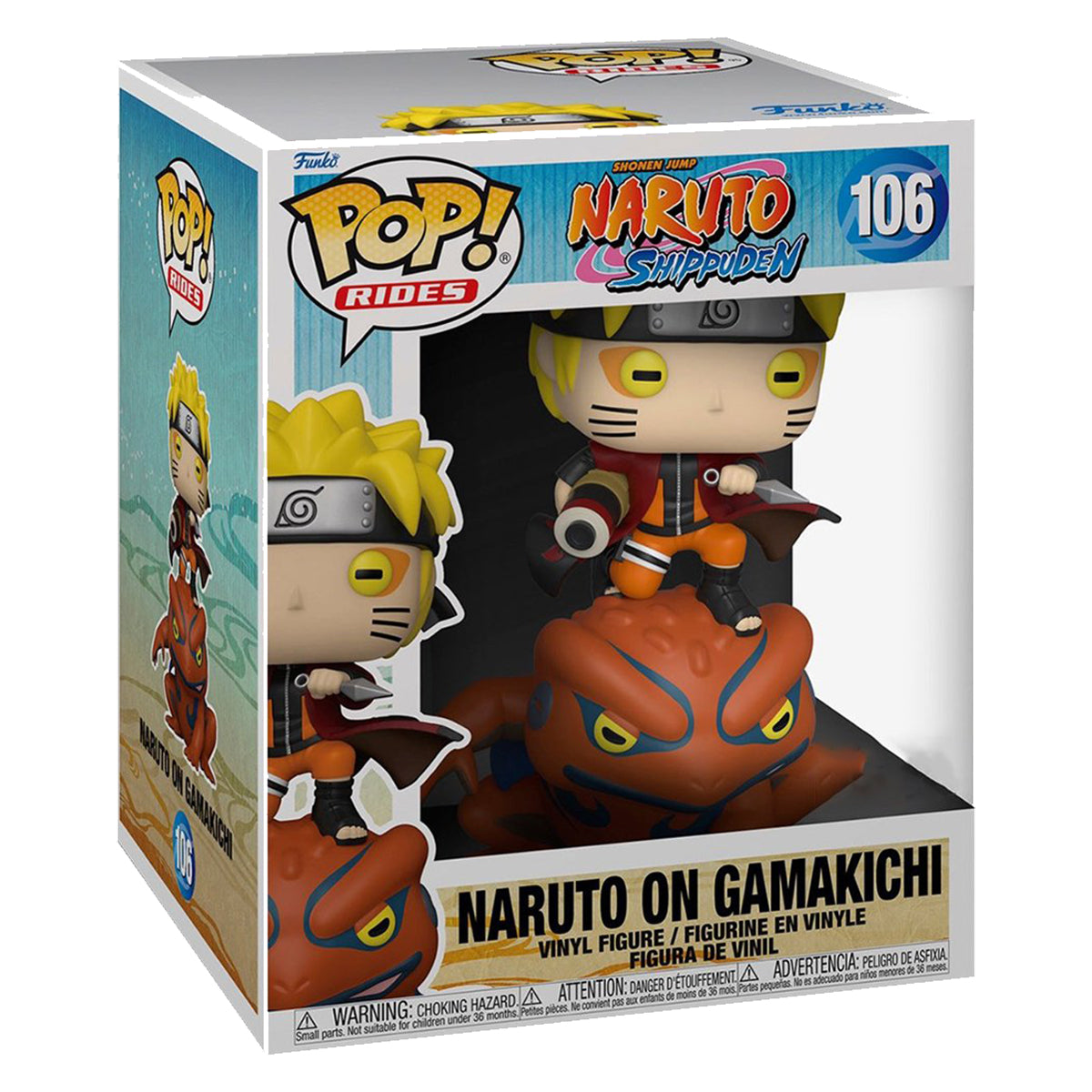 Naruto: Shippuden Naruto Sage Mode on Gamakichi Pop! Ride
