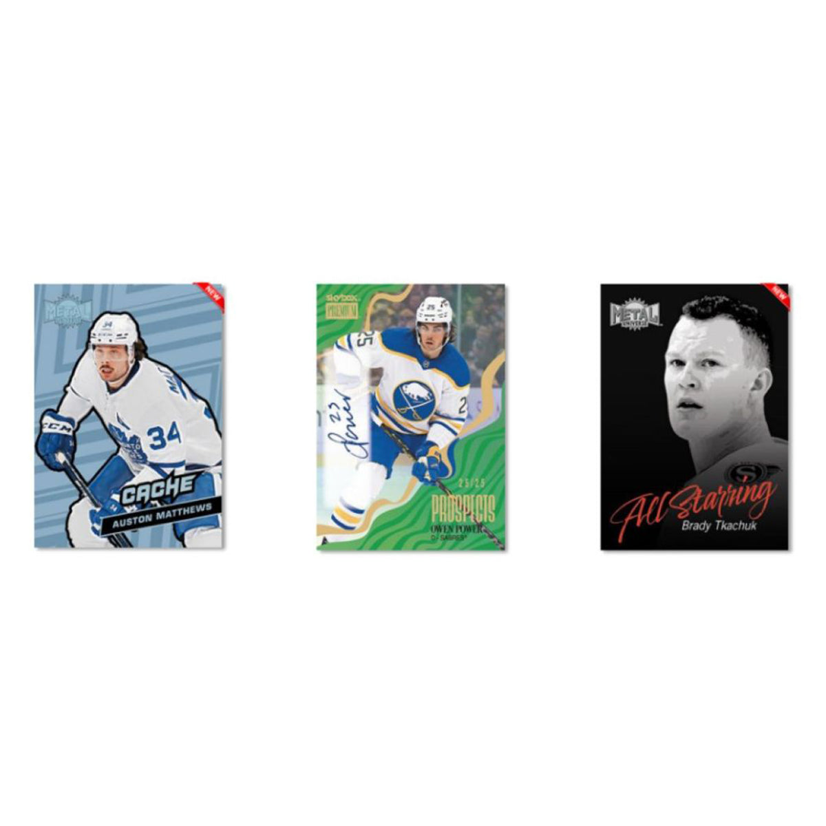 NHL - 2022/23 Skybox Metal Universe Hockey Cards (Display of 15)
