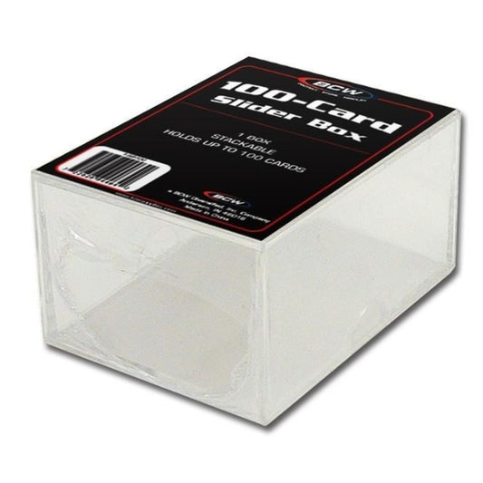 BCW 2 Piece Slider Box 100 Count