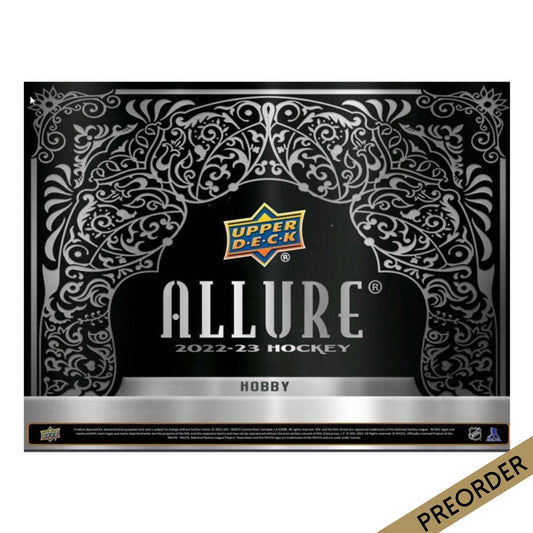 NHL - 2022/23 Allure Hockey Hobby Trading Cards (Display of 9)