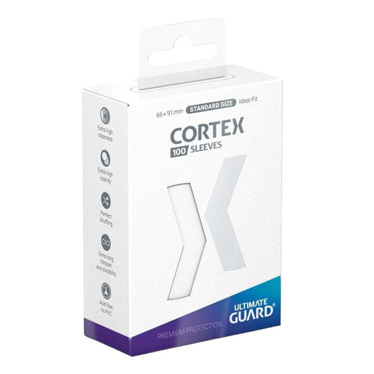 Ultimate Guard Cortex Sleeves Standard Size White 100ct