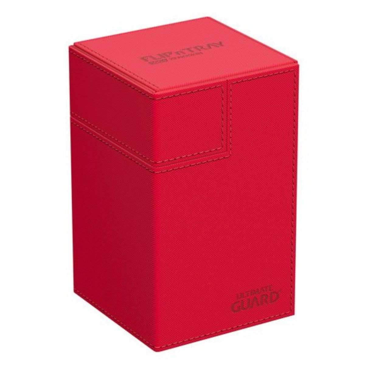 Ultimate Guard Flip n Tray 100+ XenoSkin Monocolor Red Deck Box