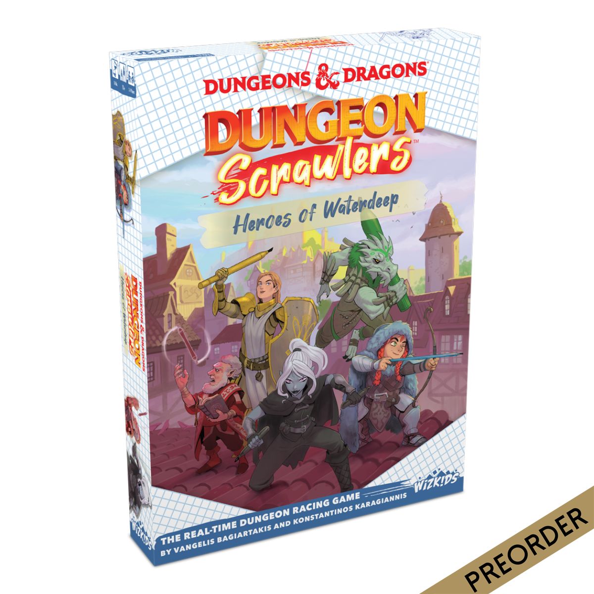 Dungeons & Dragons Dungeon Scrawlers Heroes of Waterdeep
