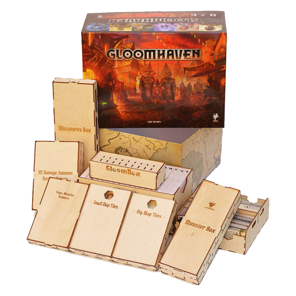 Laserox Inserts Gloomhaven