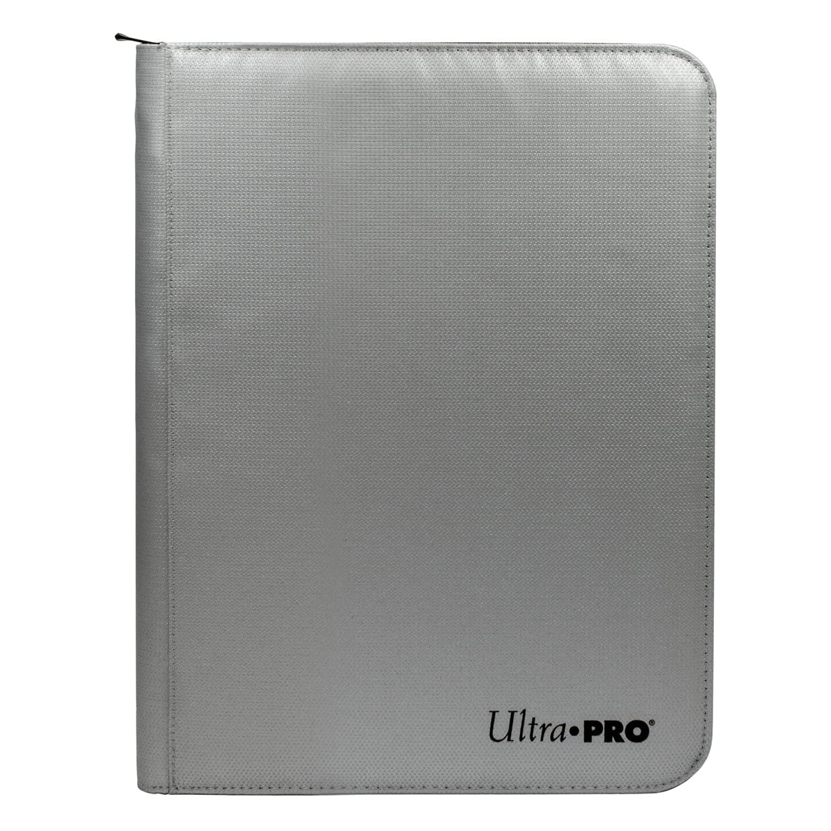 ULTRA PRO BINDER - 9 pocket Zippered PRO Binder- Silver - Fire Resistant