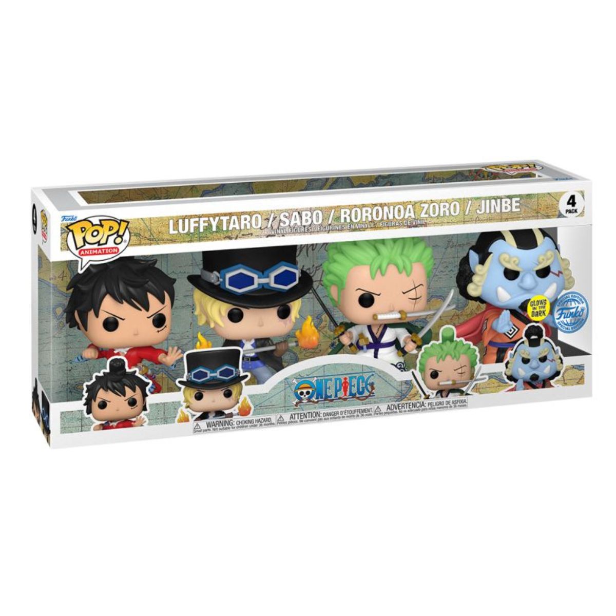 One Piece - Series 4 Pop! Vinyl 4-Pack