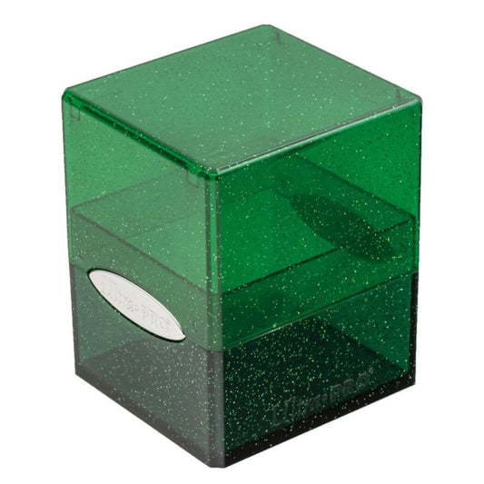 ULTRA PRO Deck Box Satin Tower Glitter - Green