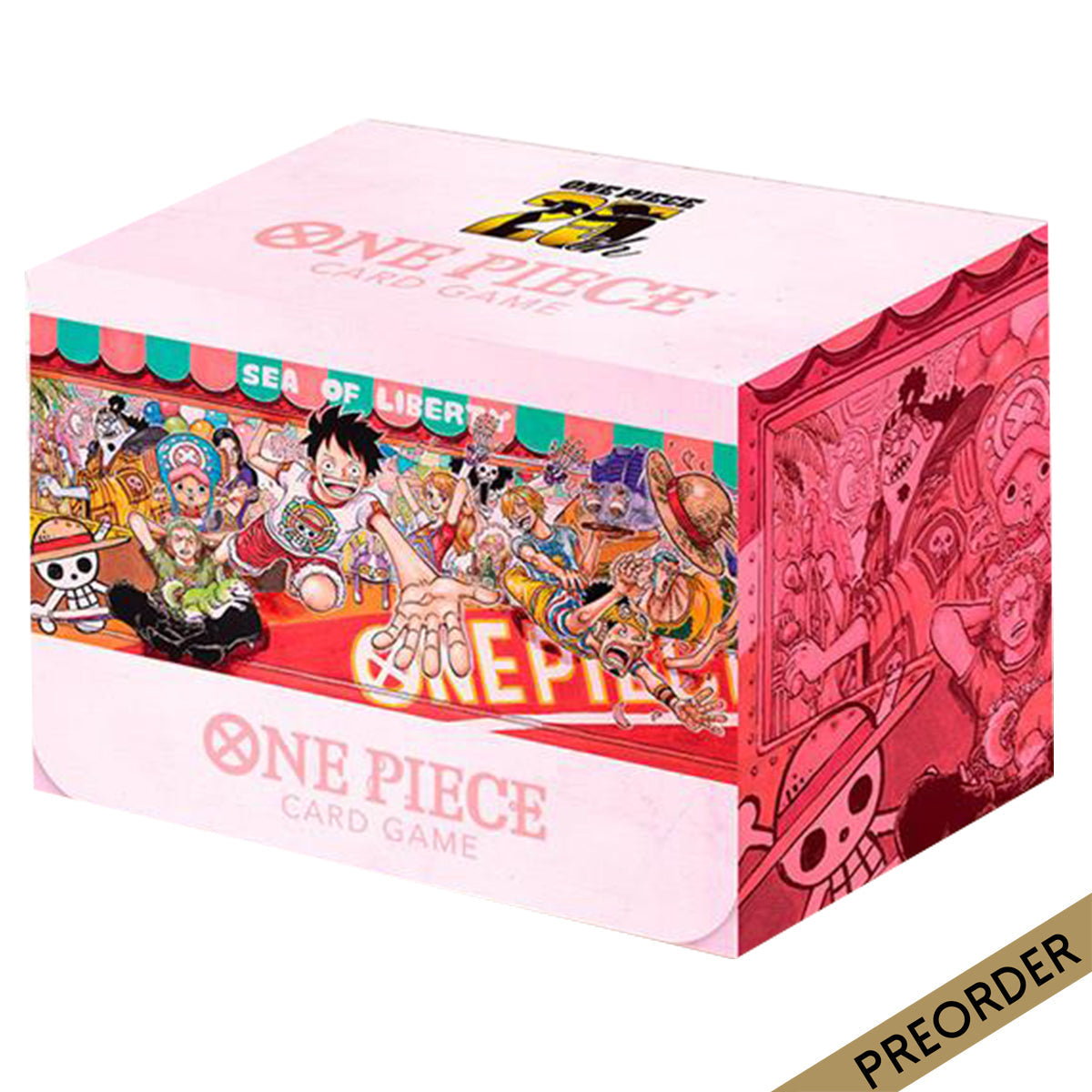 One Piece Card Game Playmat and Card Case Set 25th Edition