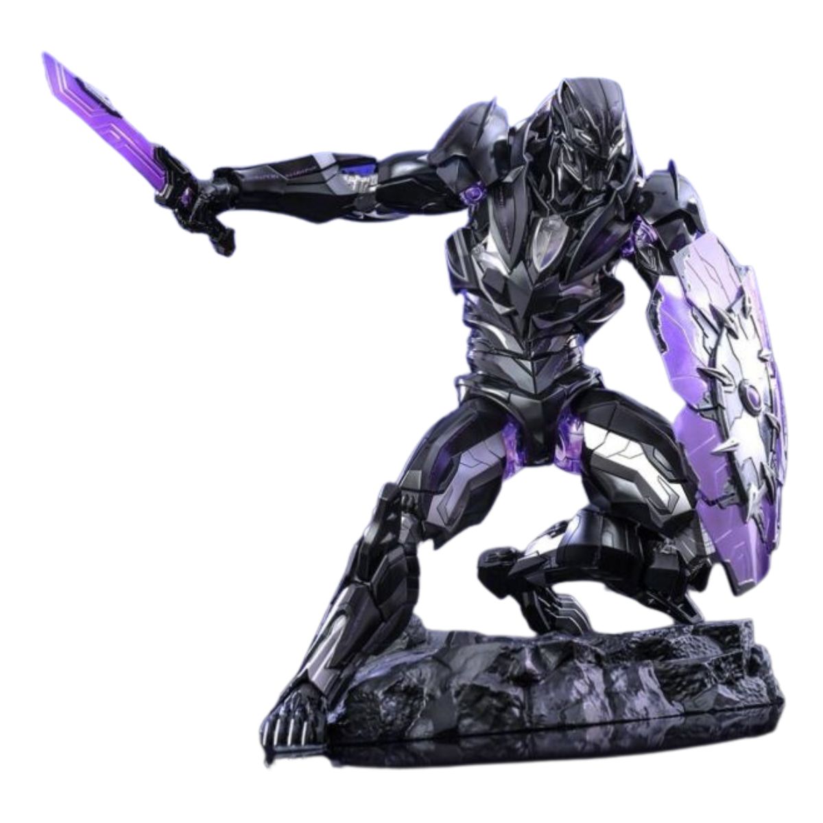 Avengers: Mech Strike - Black Panther Diecast 1:6 Scale Action Figure